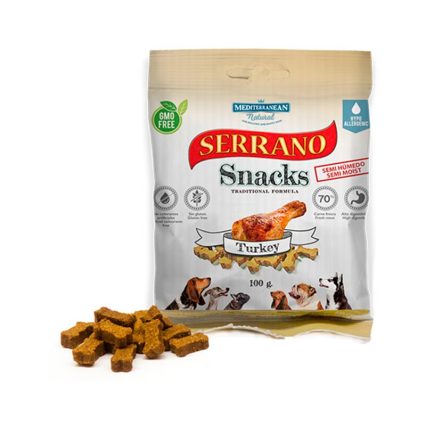 Snack Serrano pollo, 100gr
