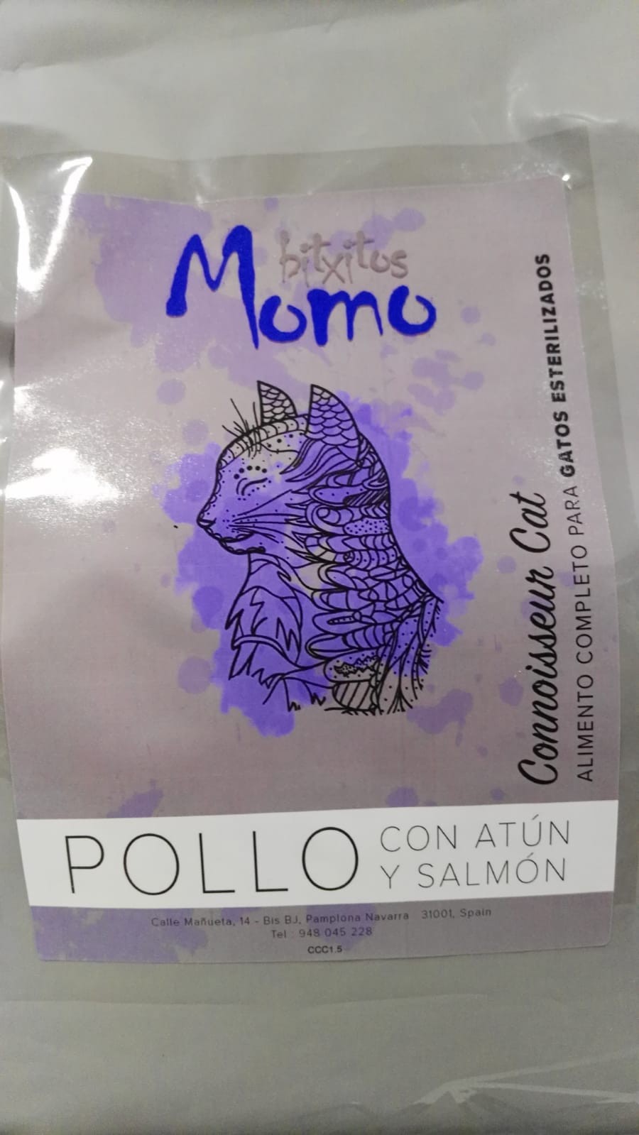 Pollo Pavo Gato adulto, 1,5kg