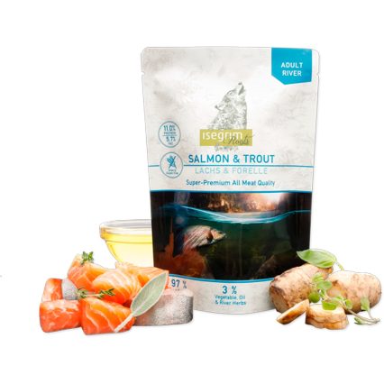 Isegrim Pollo, Salmon, Trucha 410gr